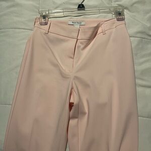 White House Black Market Light Pink Women's Trousers